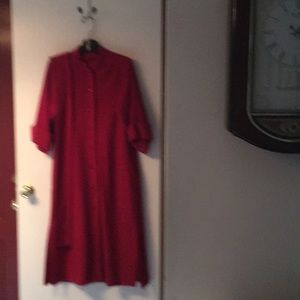 Sweater Coat with matching scarf